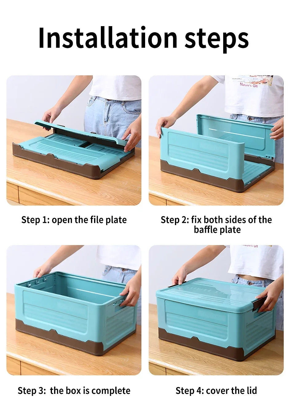 Compact Keeper Foldable Storage Box