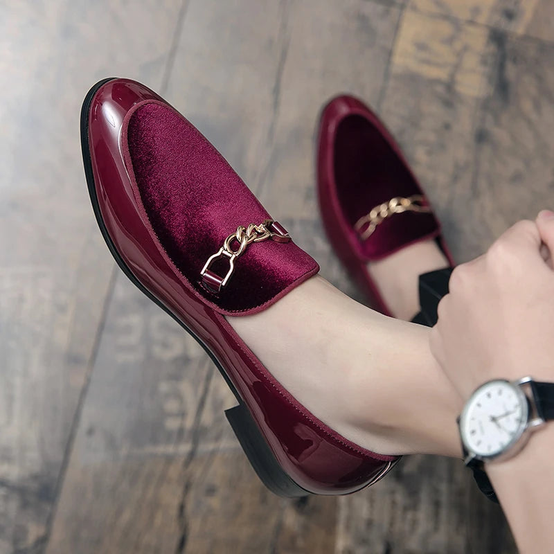 Midnight Velvet Loafers