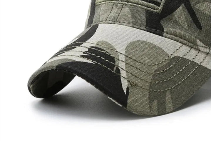 Stealth Camo Flag Cap
