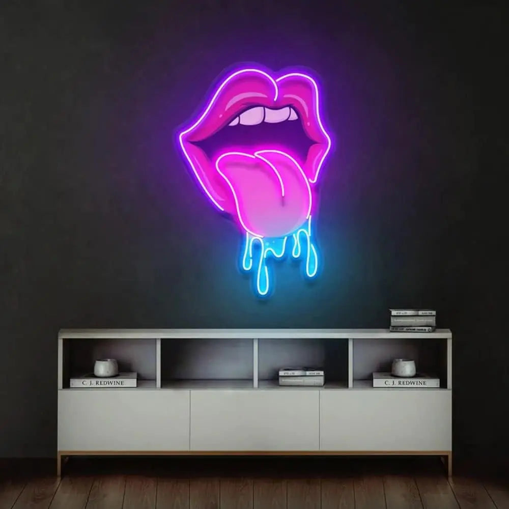 Big Mouth LED Neon Light