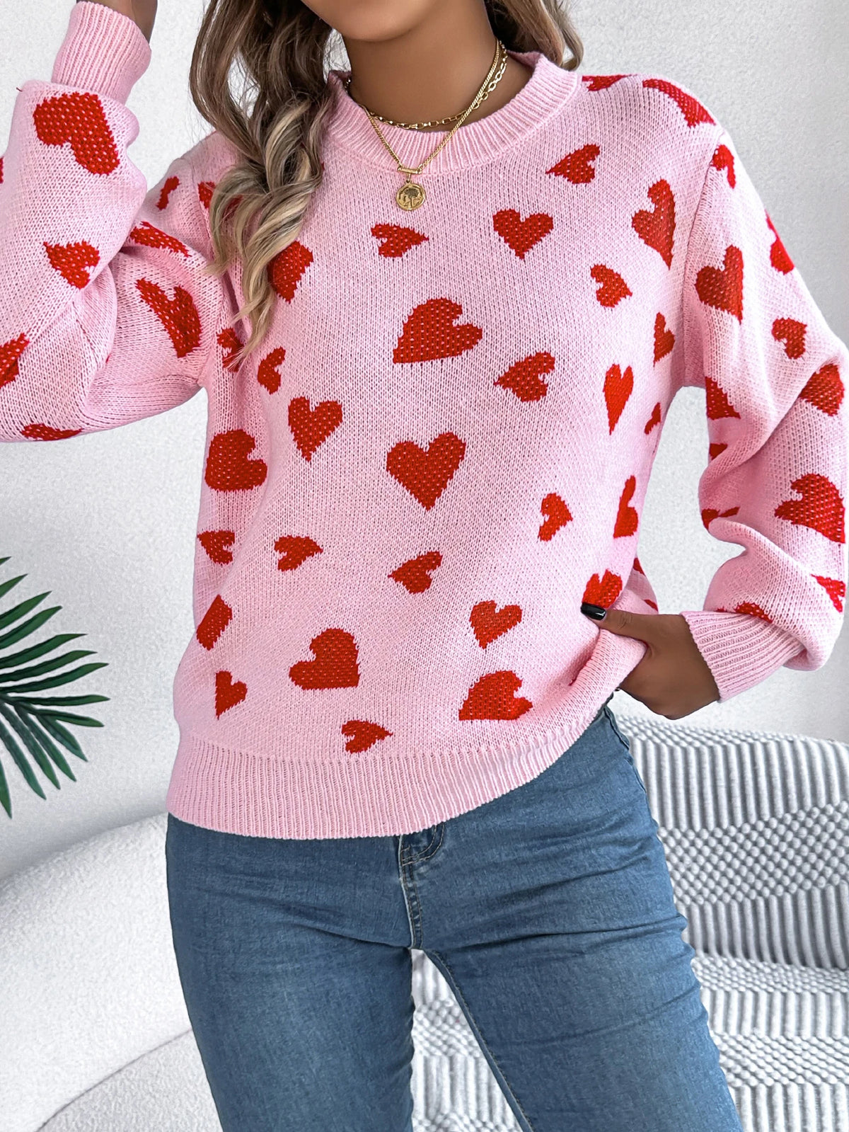 Heart Love Knit Sweater