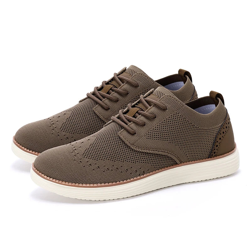 Wingtip Lace-Up Oxfords