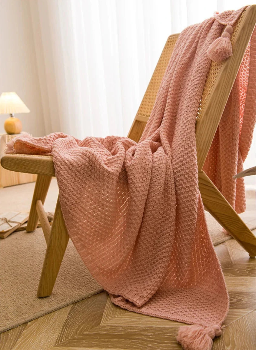 Nordic Cozy Knit Blanket