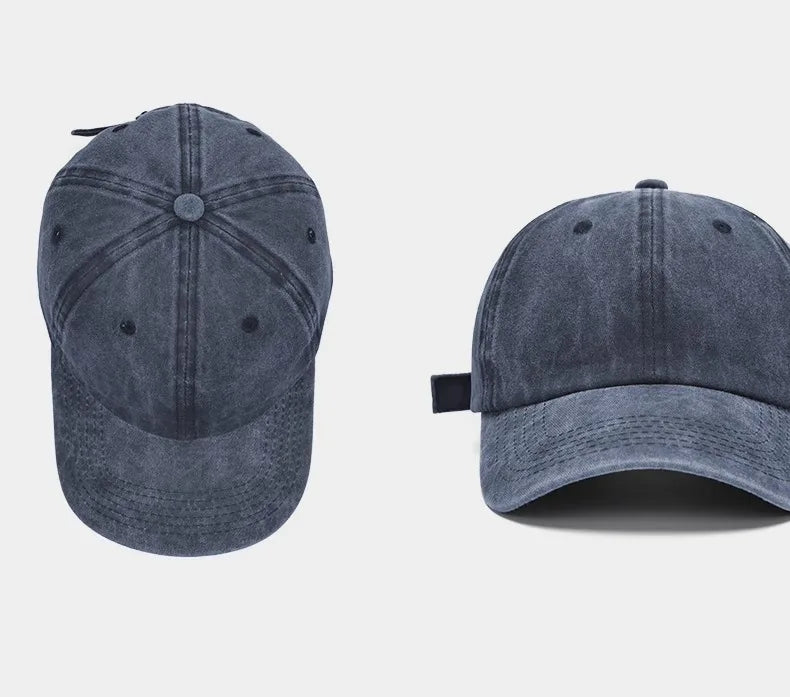 Distressed Sun Protection Cap