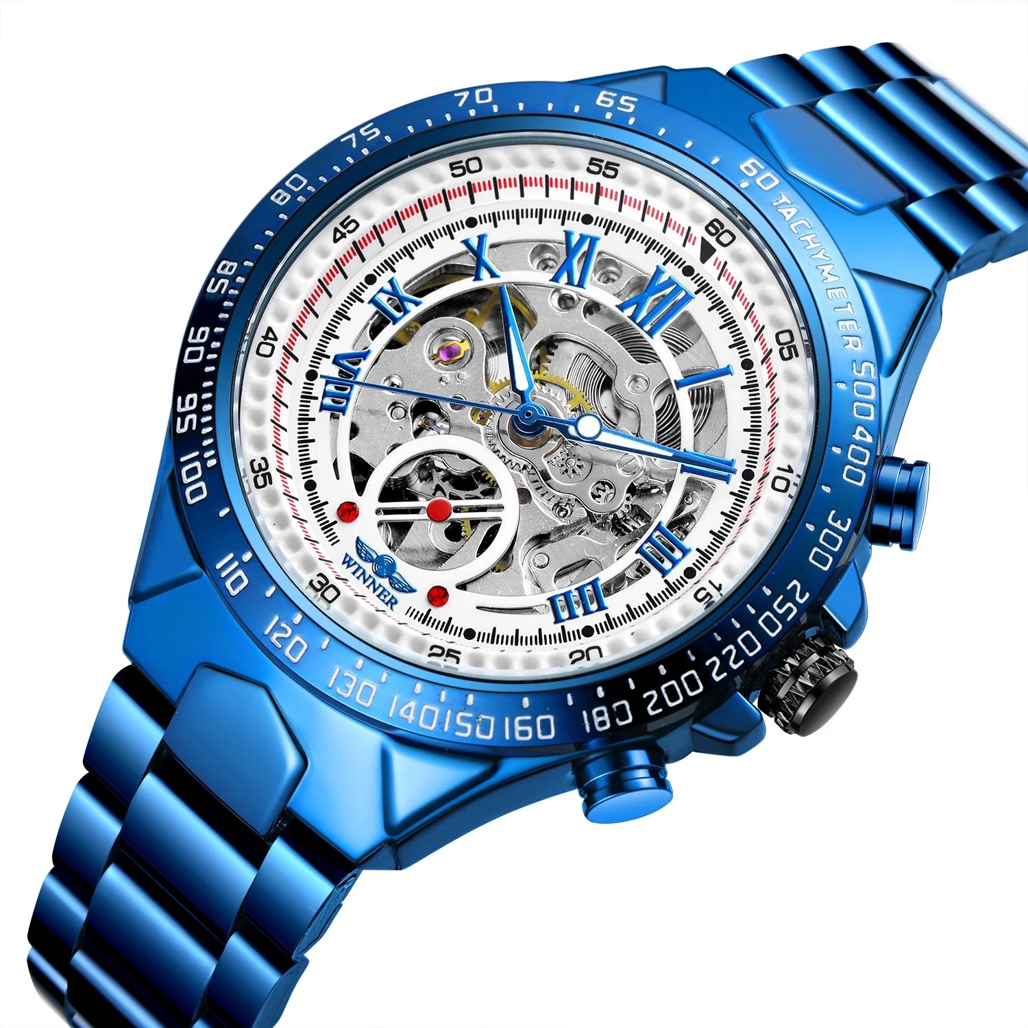 Blue Vortex Automatik Chrono