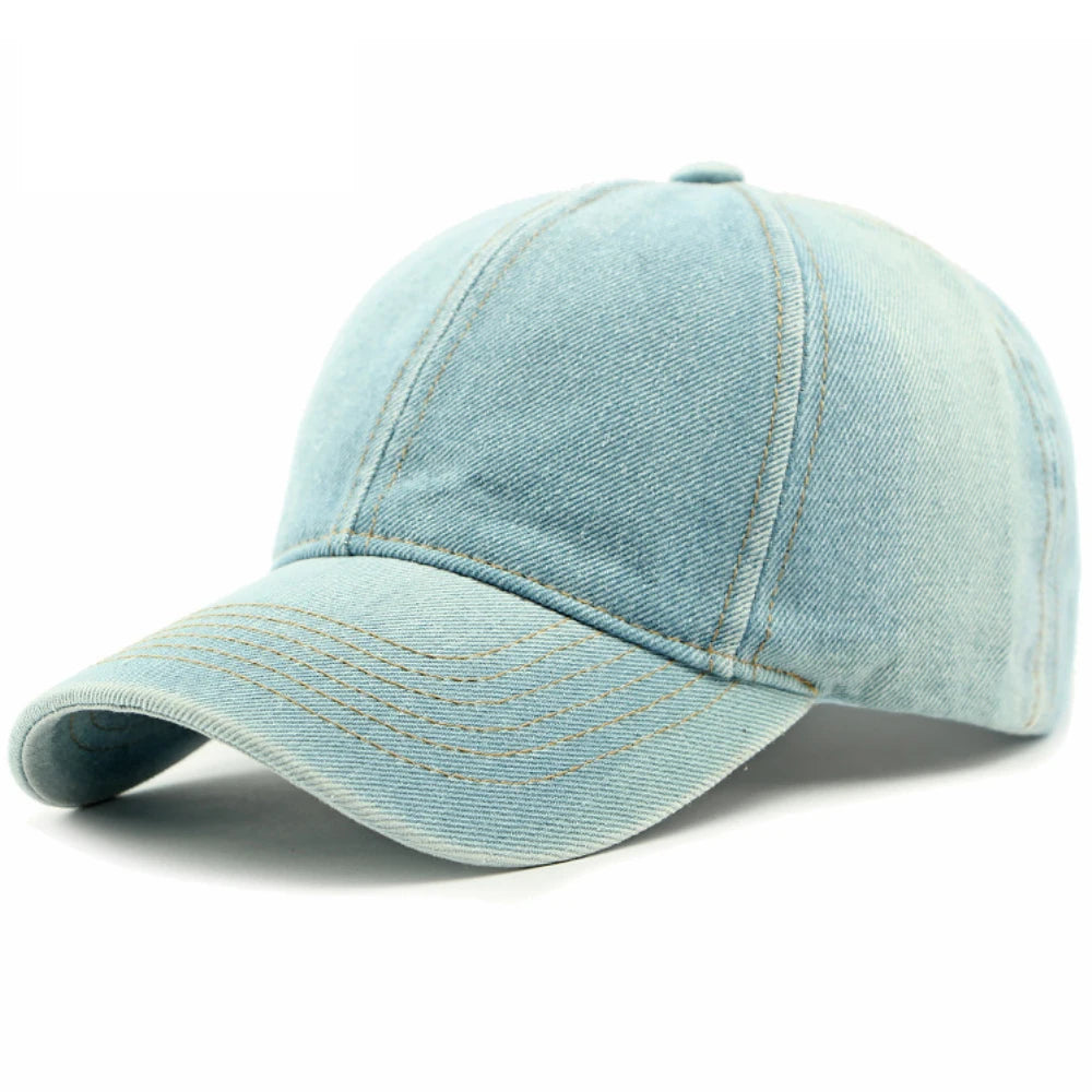 Retro Denim Cap