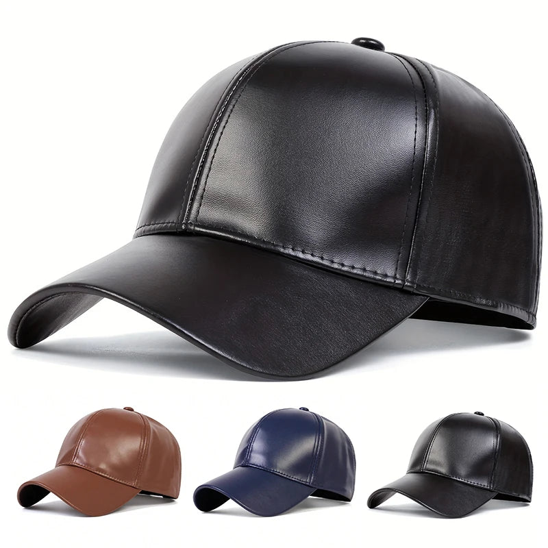 Classic Leather Cap