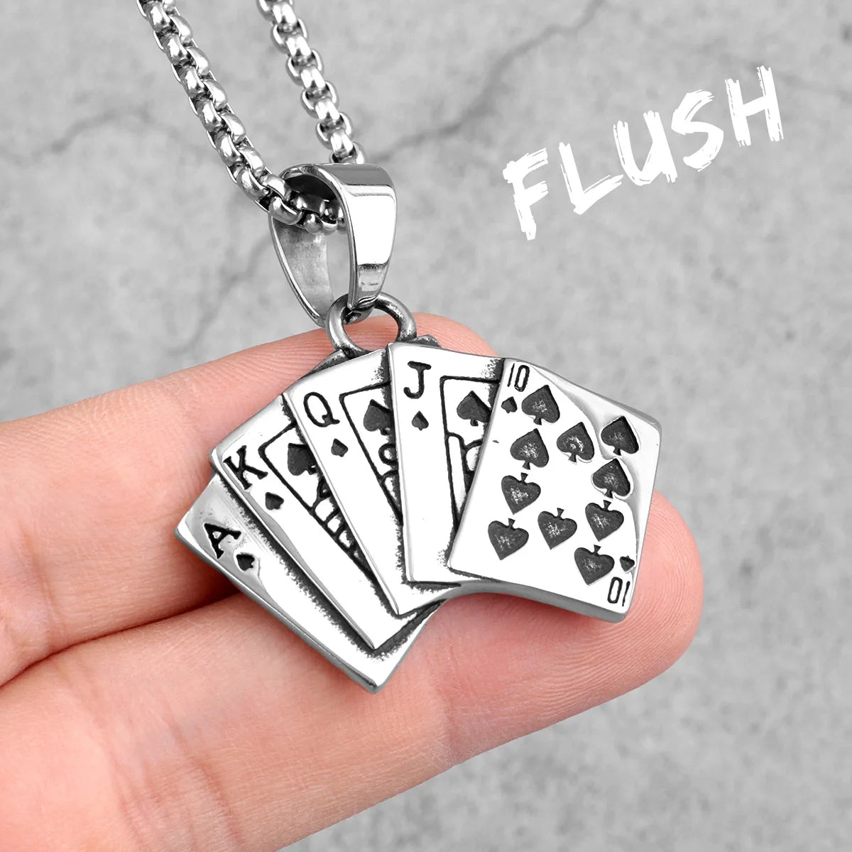 Royal Flush Pendant