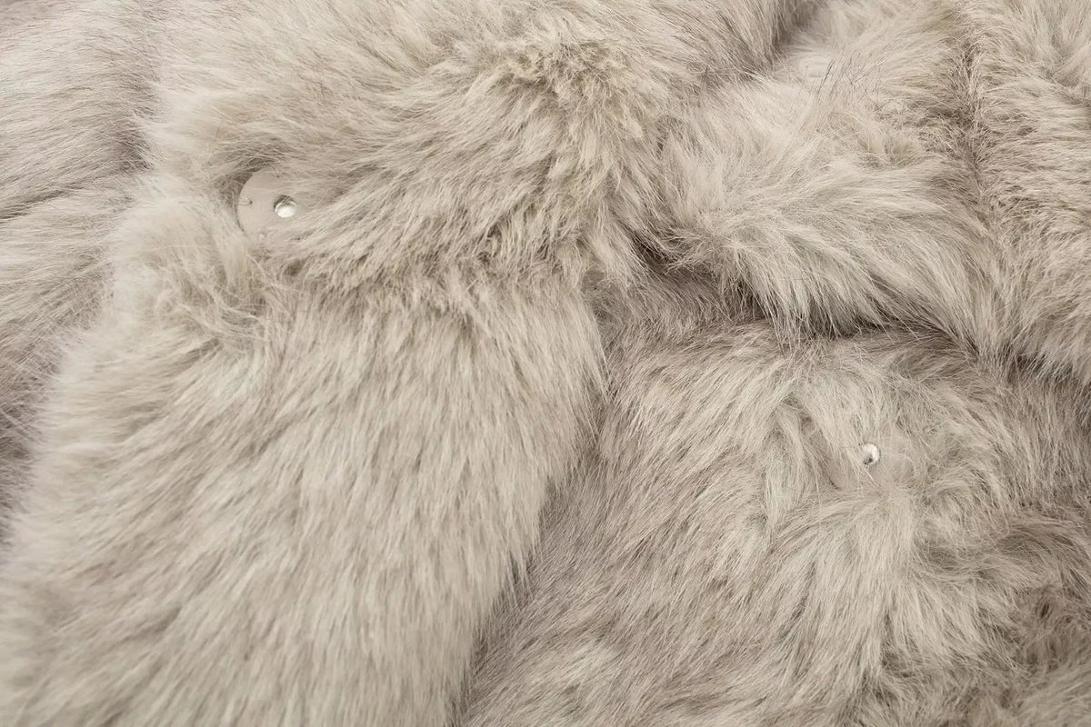 Ivory Chic Fur Jacket