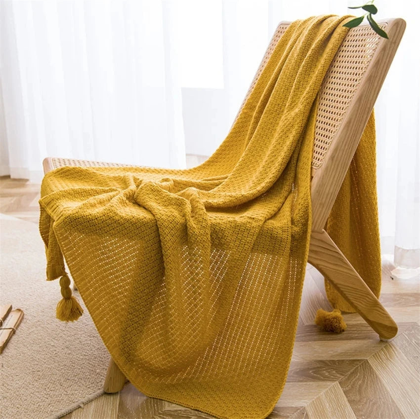 Nordic Cozy Knit Blanket