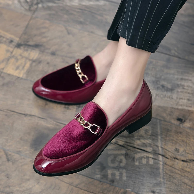Midnight Velvet Loafers