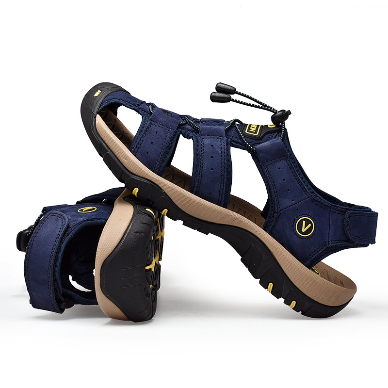 Classic Fit Men’s Leather Sandals