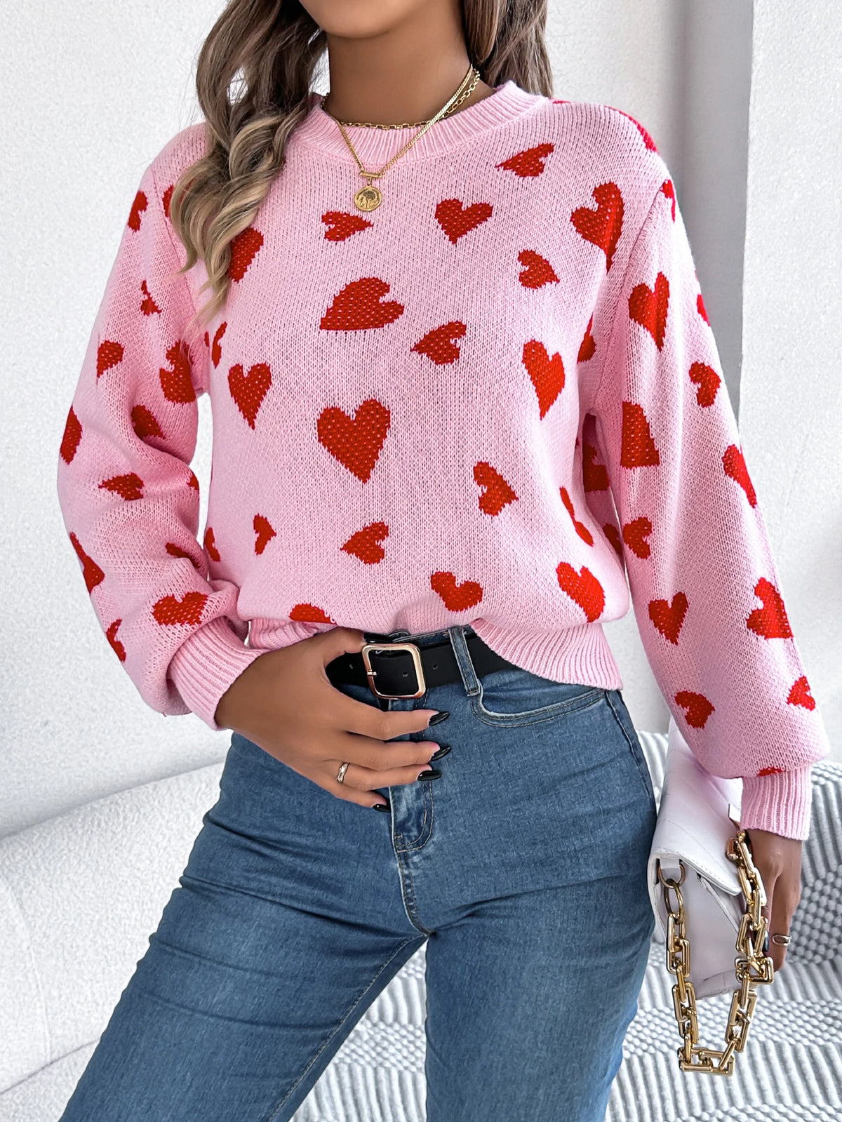 Heart Love Knit Sweater