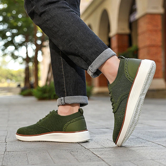 Wingtip Lace-Up Oxfords