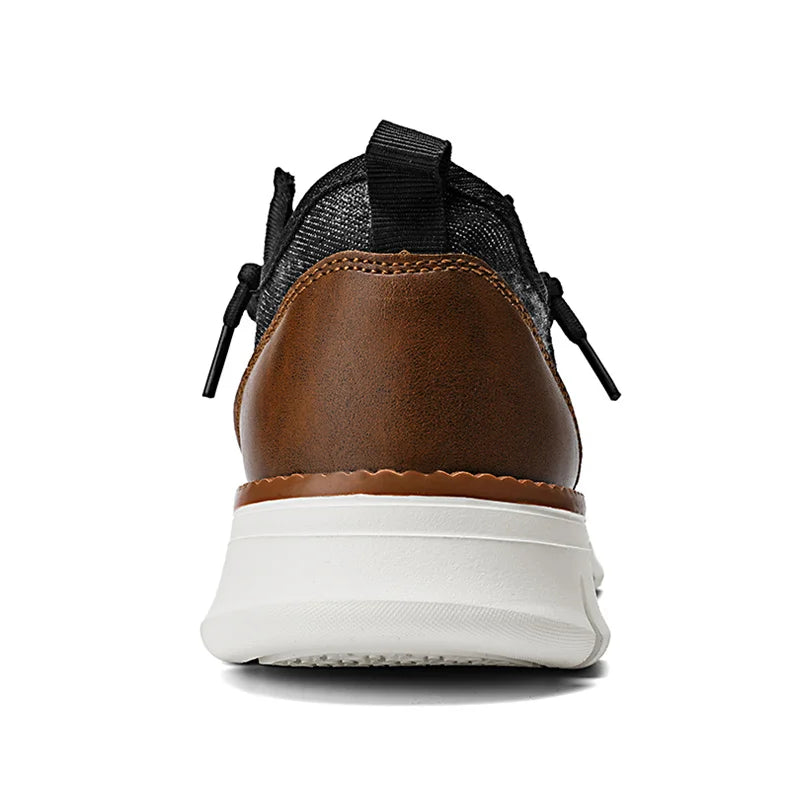 Classic Black Canvas Loafers