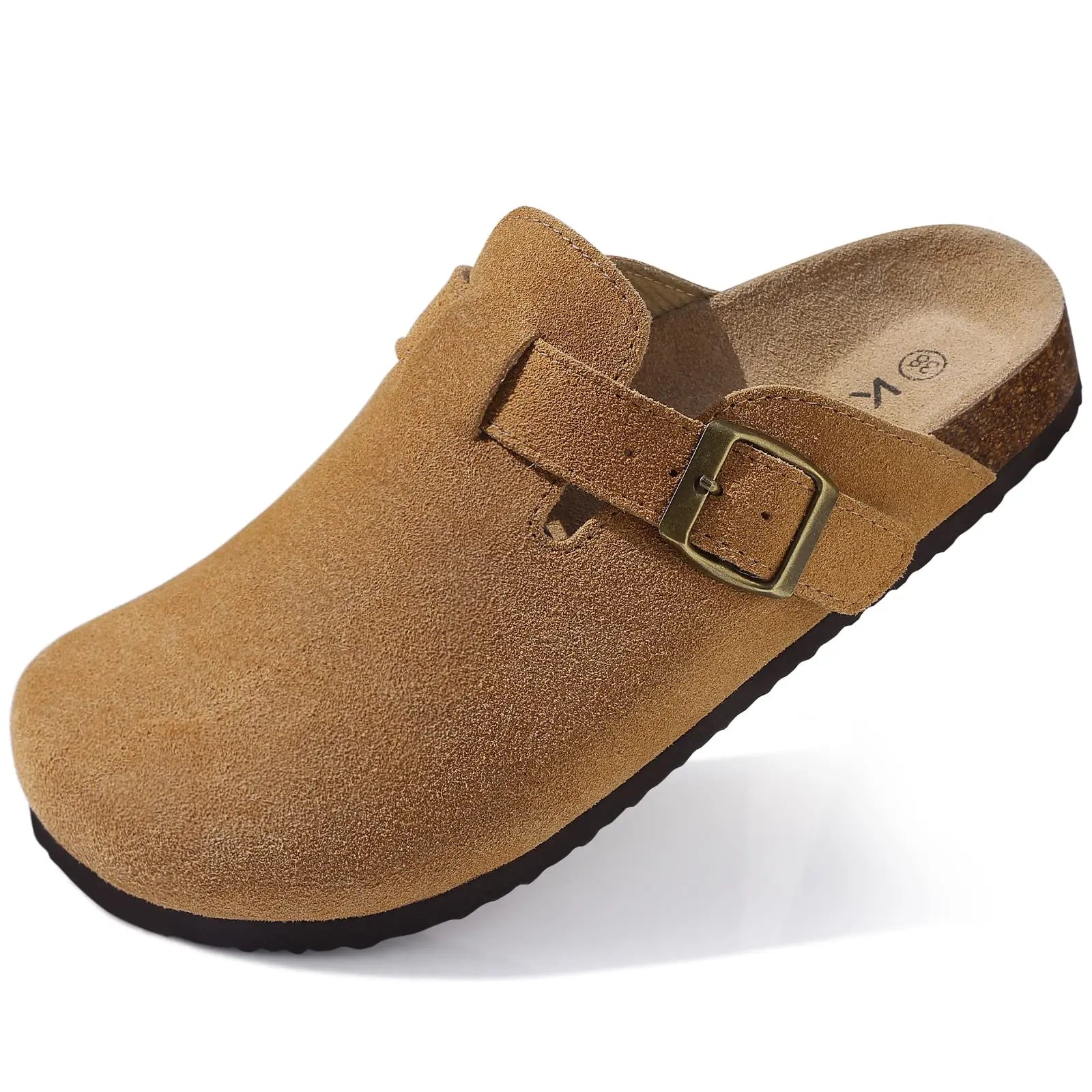 Velmori Suede Comfort Mules