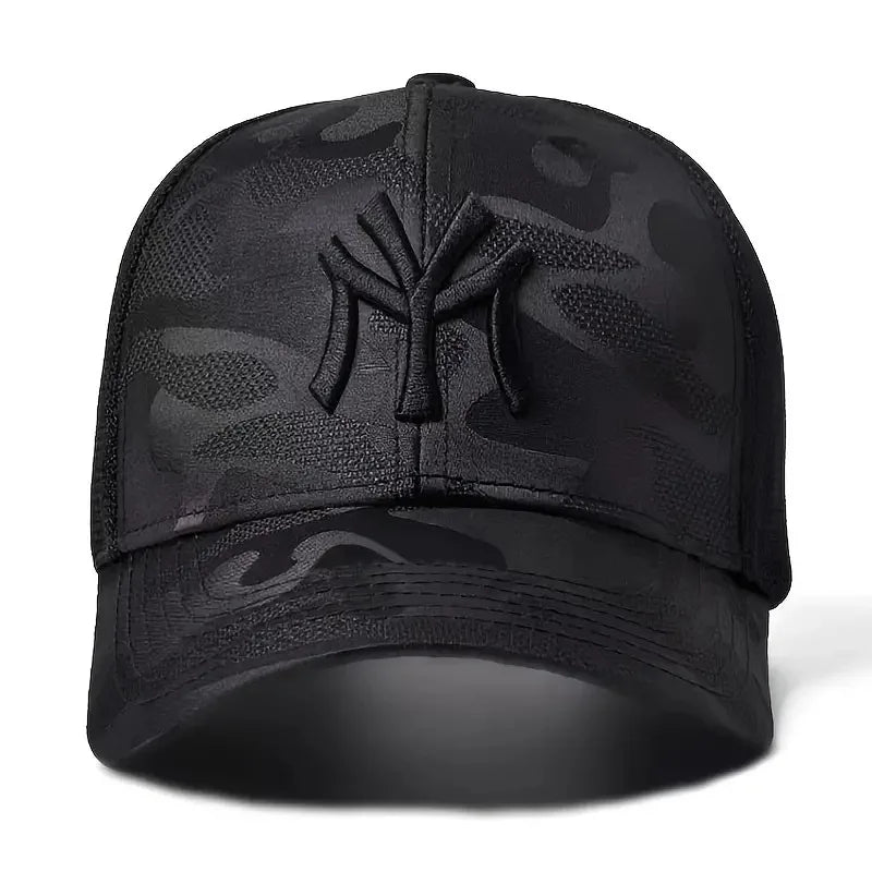 Black Camo Baseball Cap