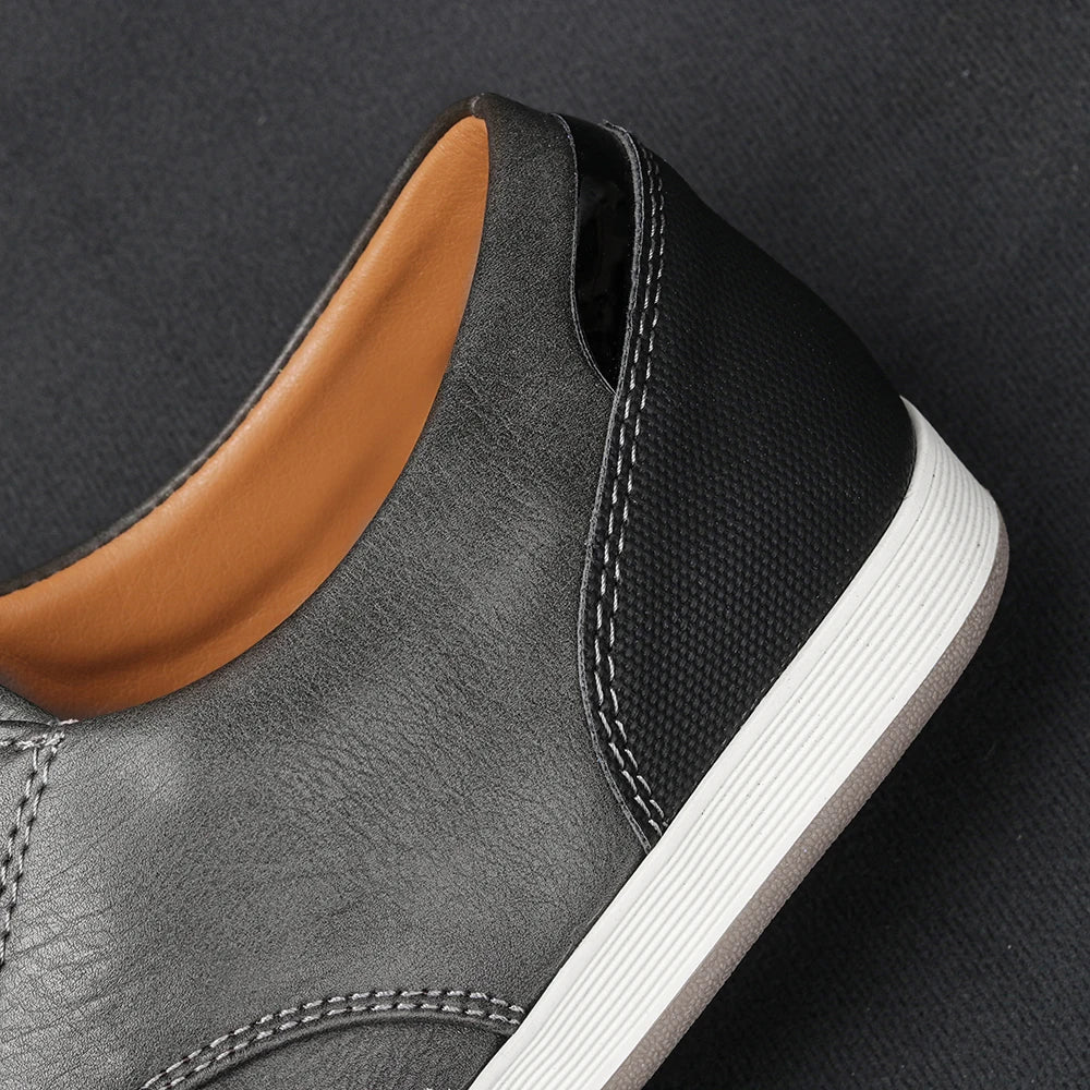 Classic Lace-Up Casual Shoes