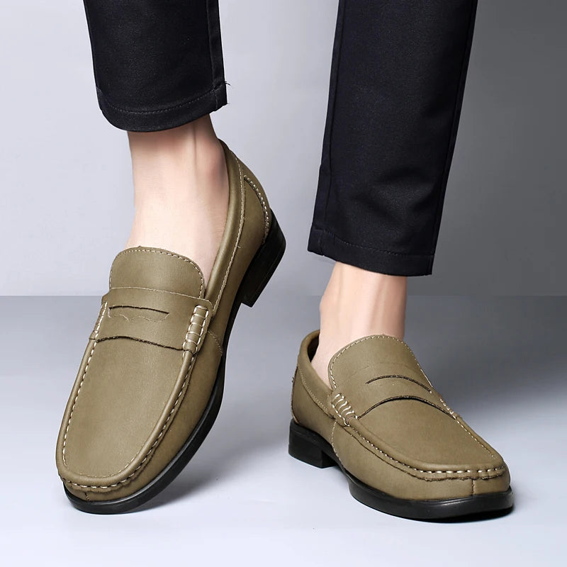 Carter Leather Loafers