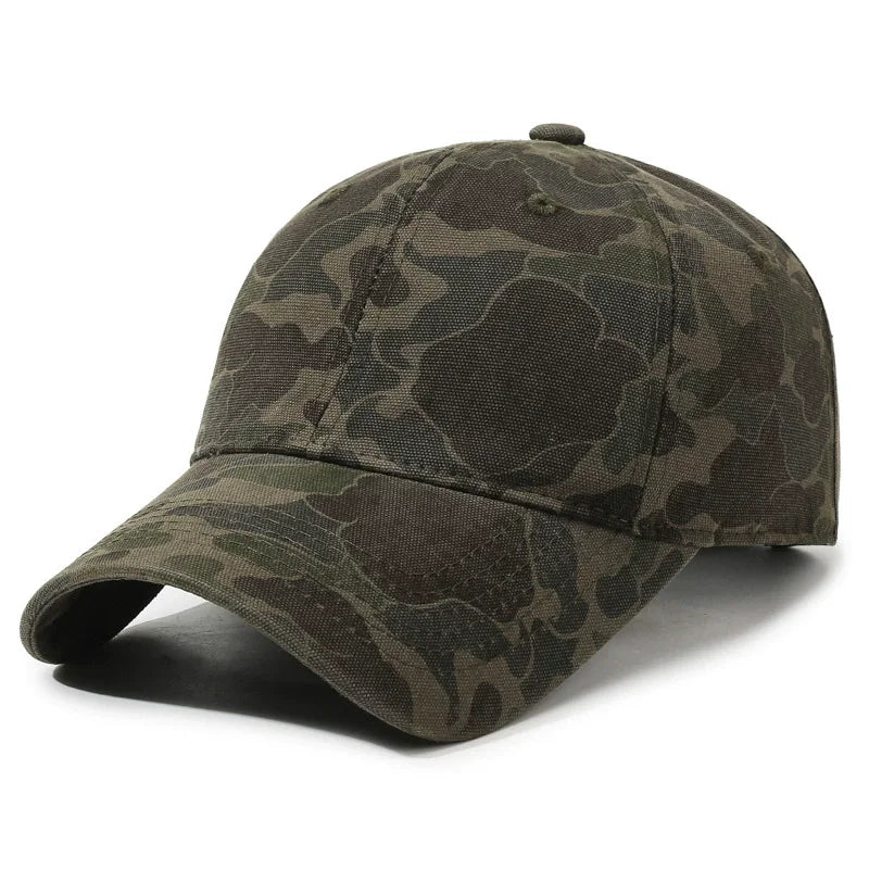 Vintage Washed Camo Cap