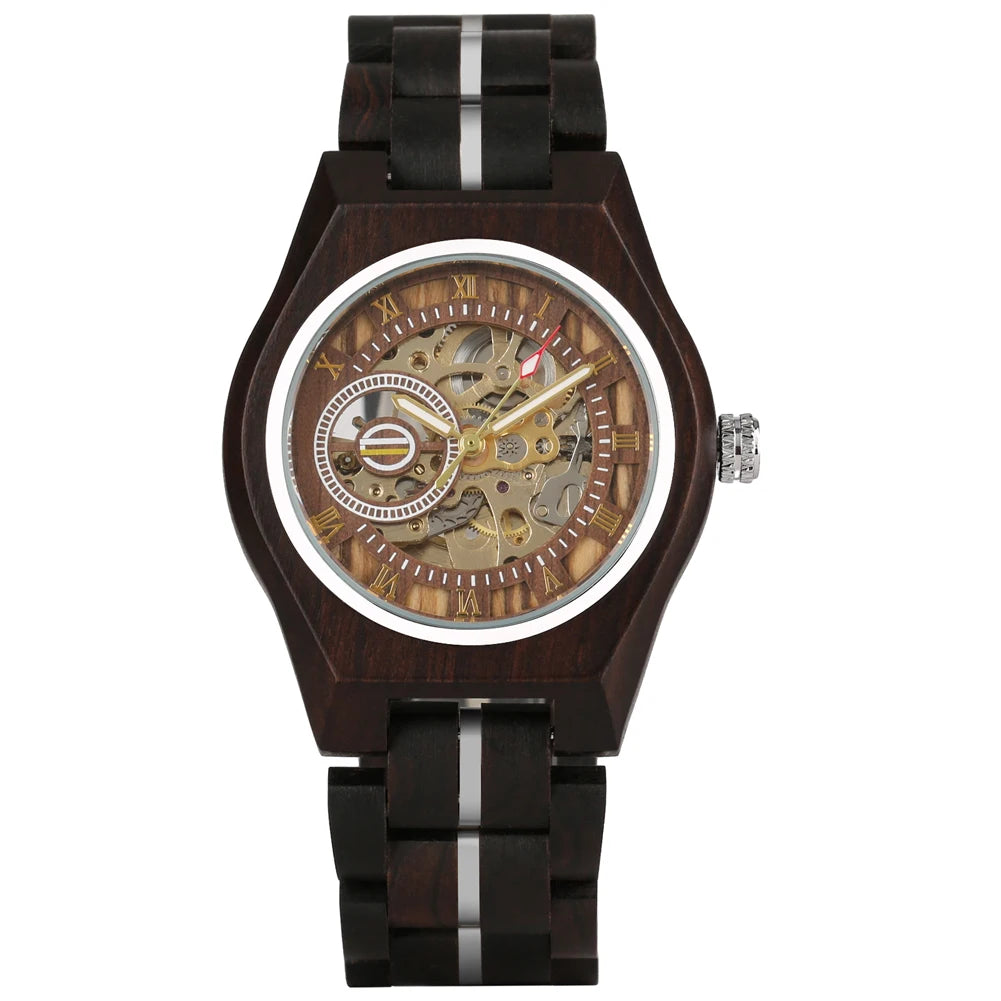 Vintage Timber Timepiece