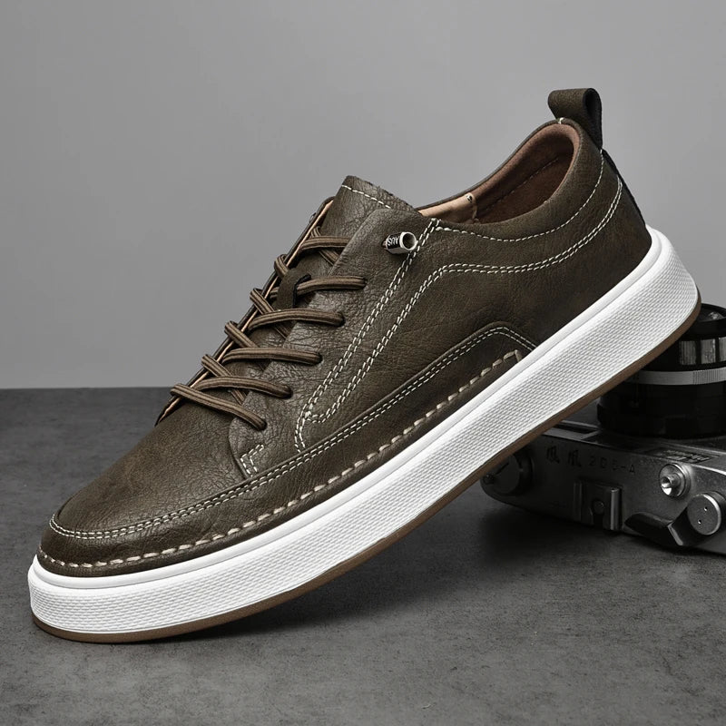 Heritage Comfort Leather Oxfords