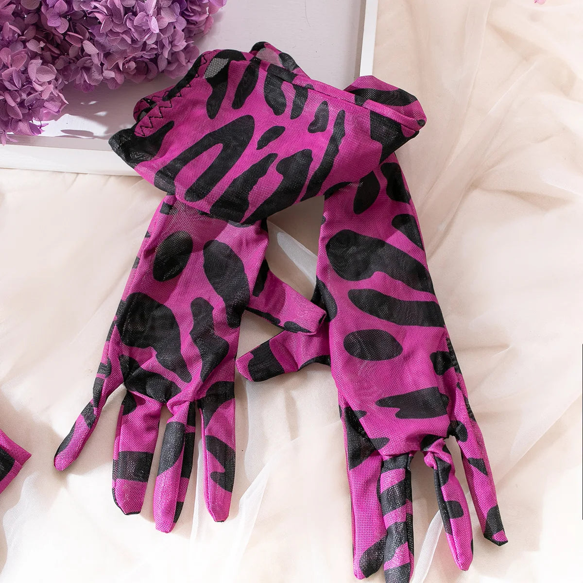 Pink Leopard Lingerie Set