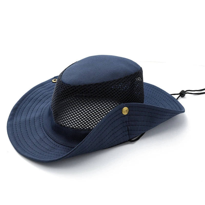 Sun Fold Mesh Hat