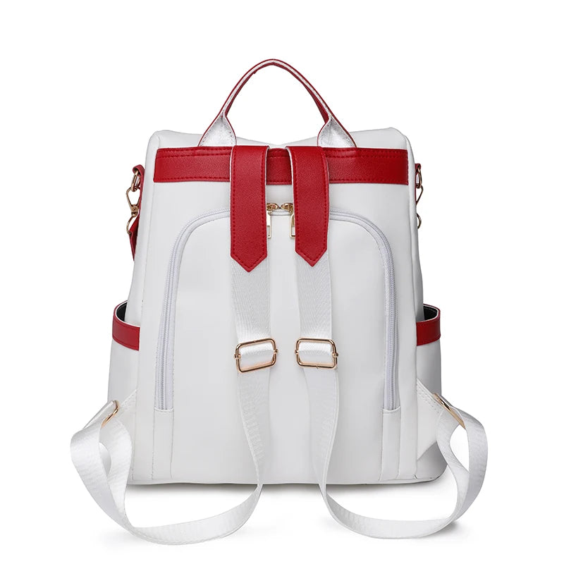 Chic Colorblock Backpack