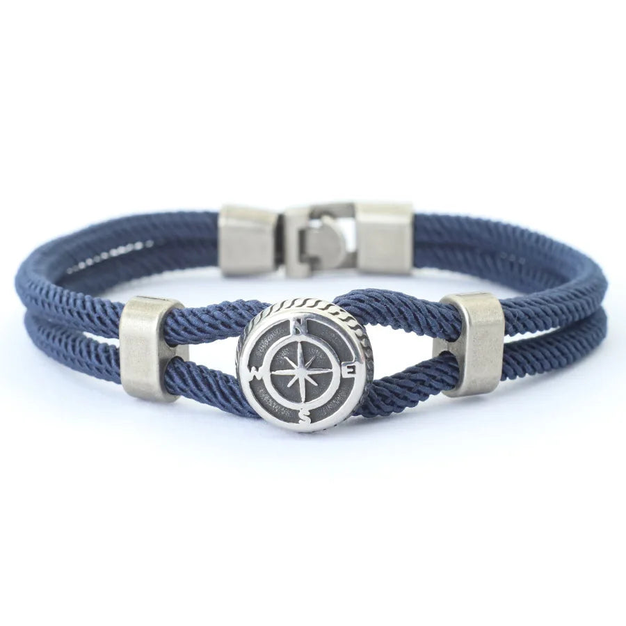 Viking Compass Rope Bracelet