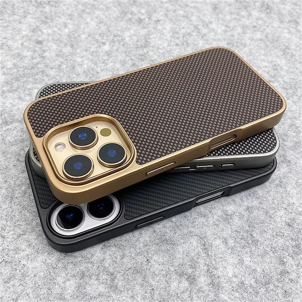 Luxury Carbon Fiber iPhone Case