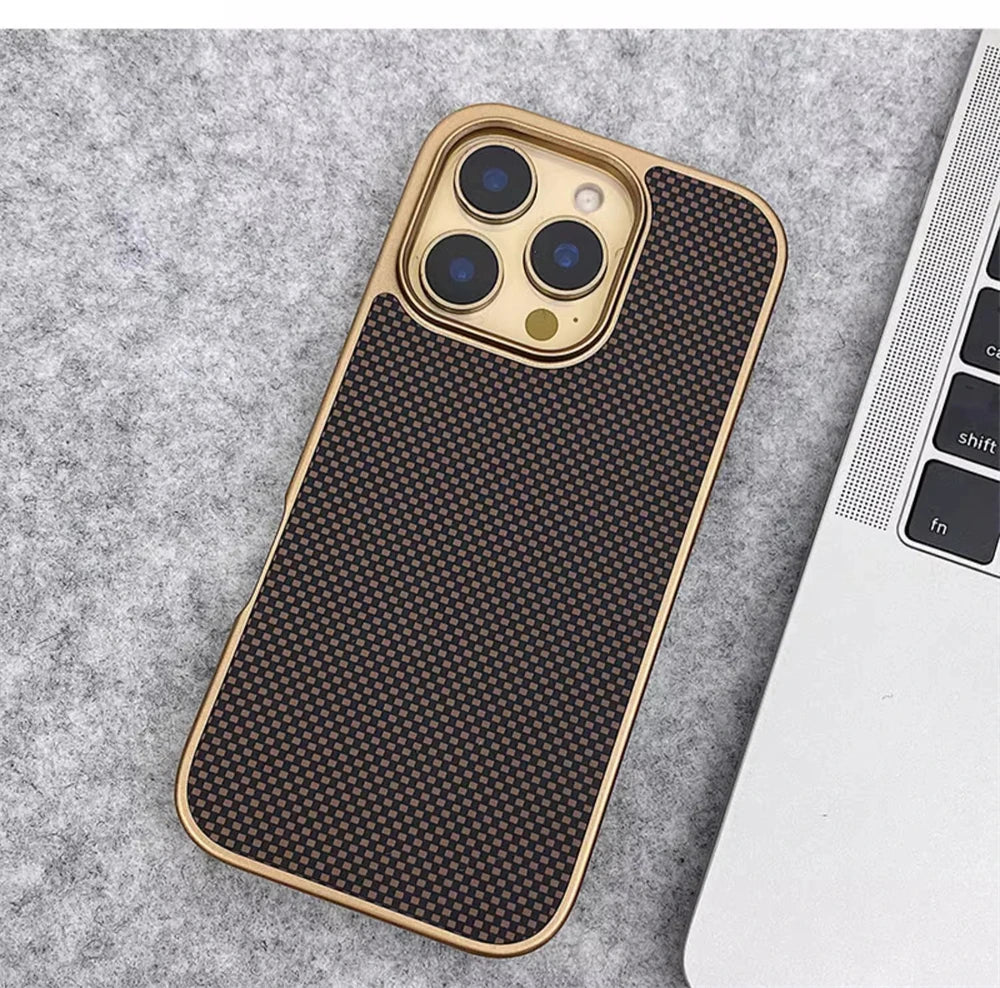Luxury Carbon Fiber iPhone Case