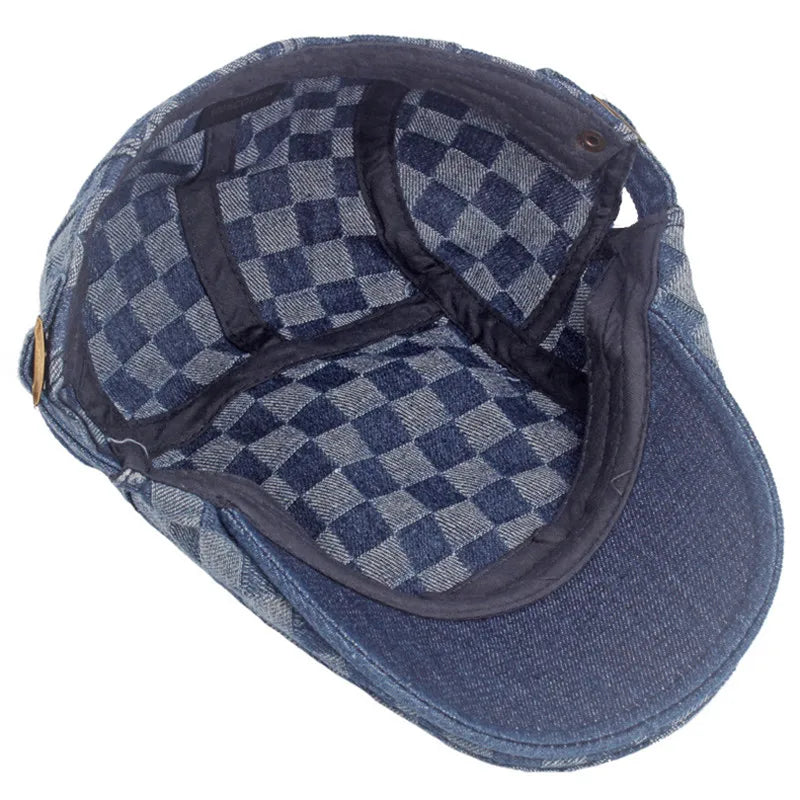 Cambridge Luxe Denim Cap