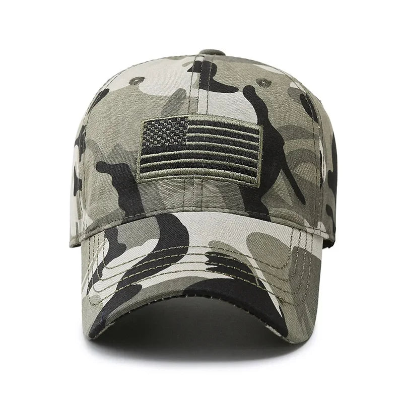 Stealth Camo Flag Cap