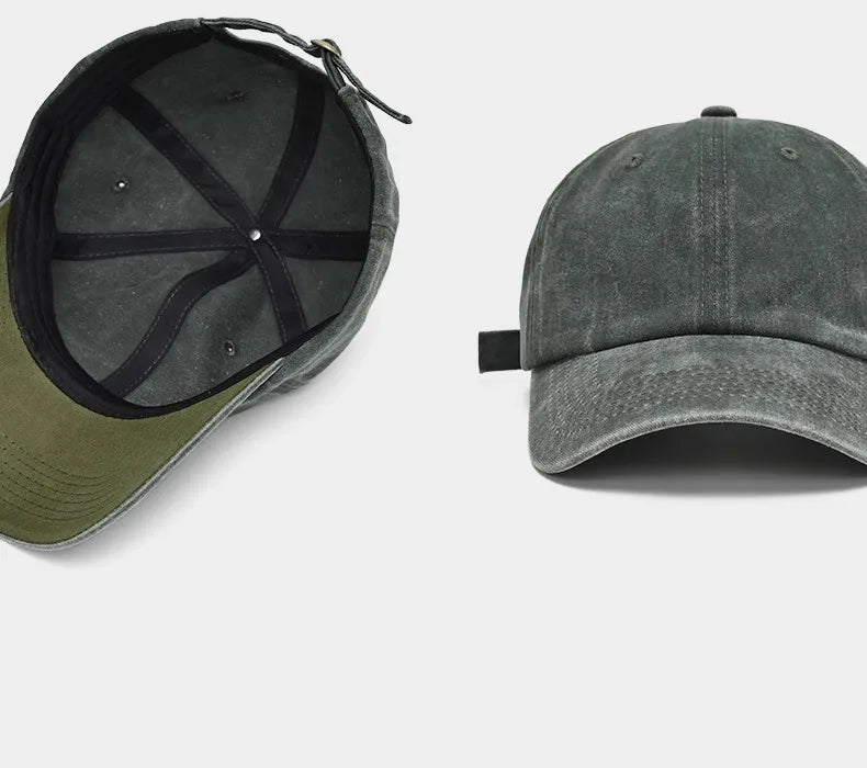 Distressed Sun Protection Cap