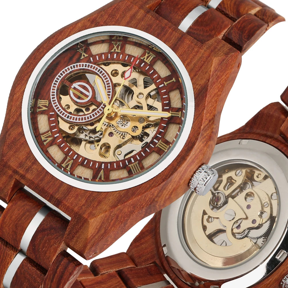 Vintage Timber Timepiece