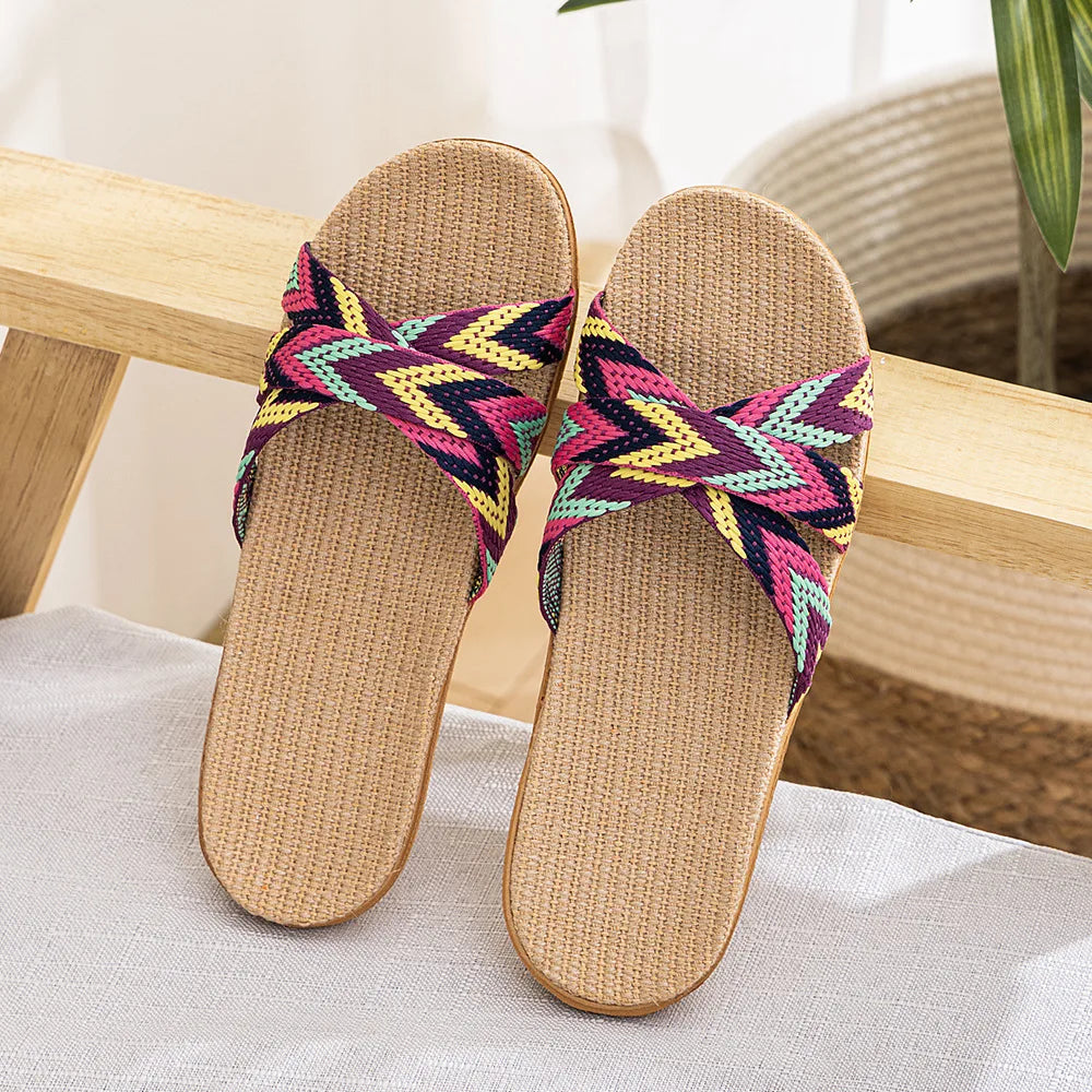 Natural Hemp Home Slides