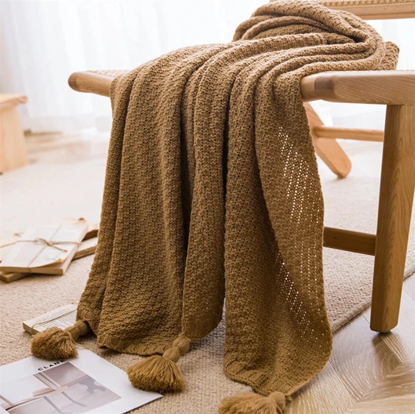 Nordic Cozy Knit Blanket