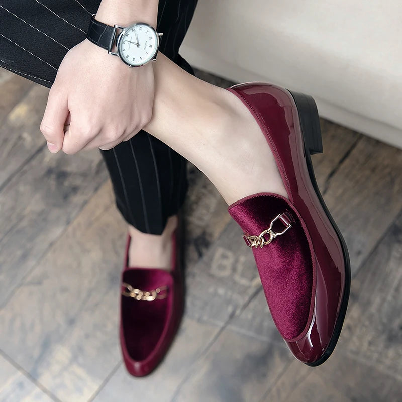 Midnight Velvet Loafers
