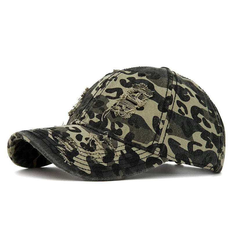 Vintage Camo Baseball Cap