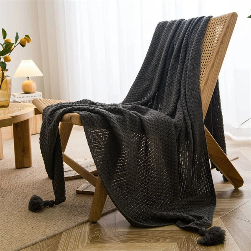 Nordic Cozy Knit Blanket