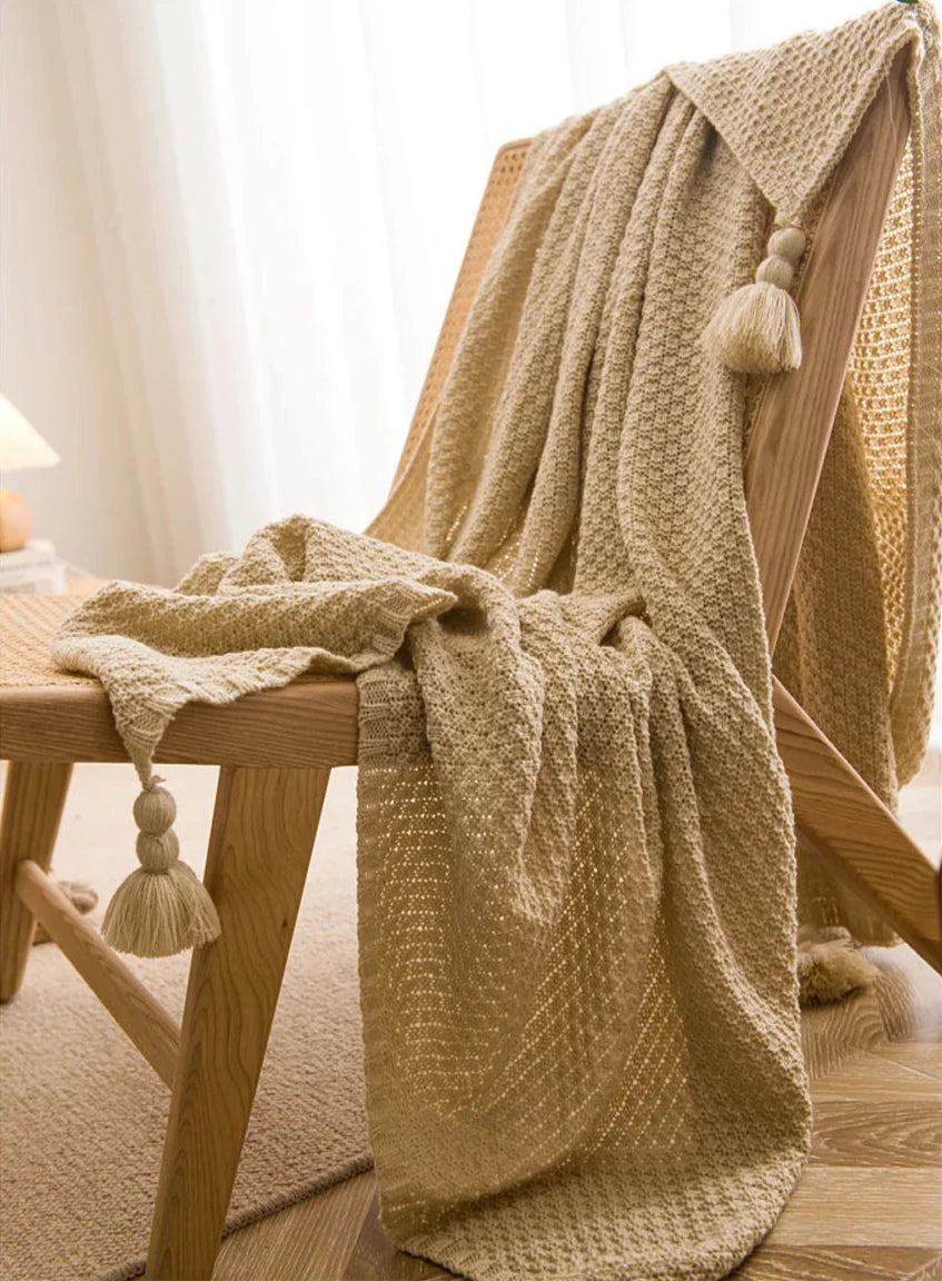 Nordic Cozy Knit Blanket