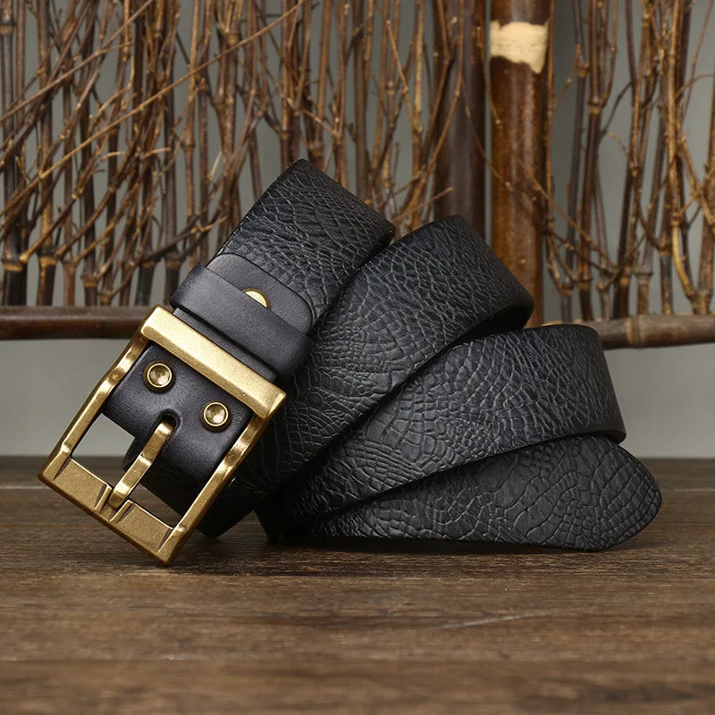 Genuine Cowhide Casual Belt