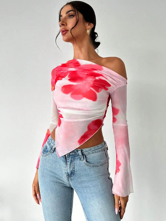 Sweet Spice Mesh Top