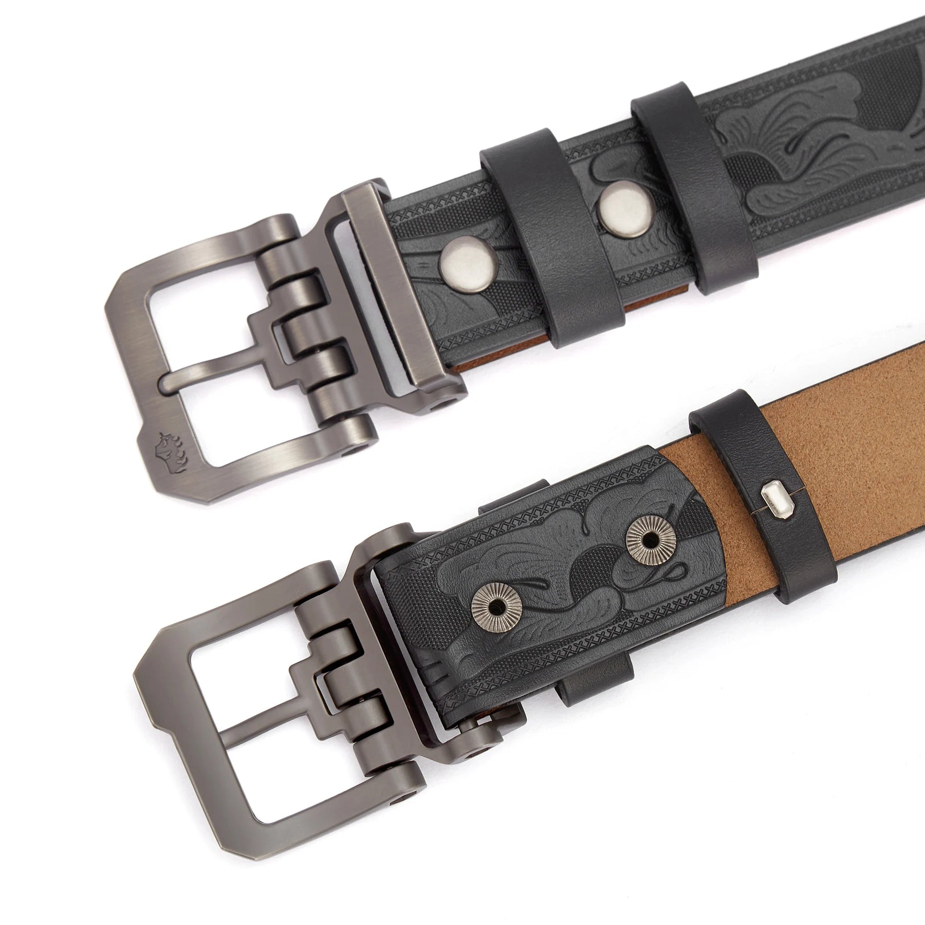 Bison Denim Vintage Leather Belt