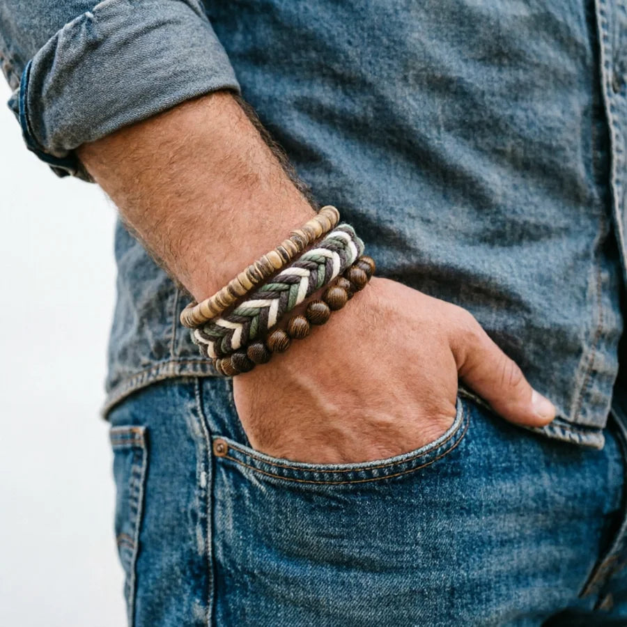 Heritage Braided Bracelet Set