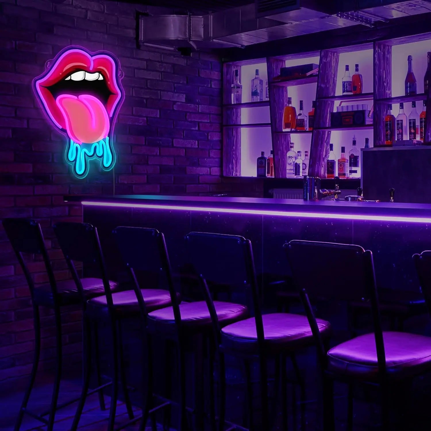 Big Mouth LED Neon Light