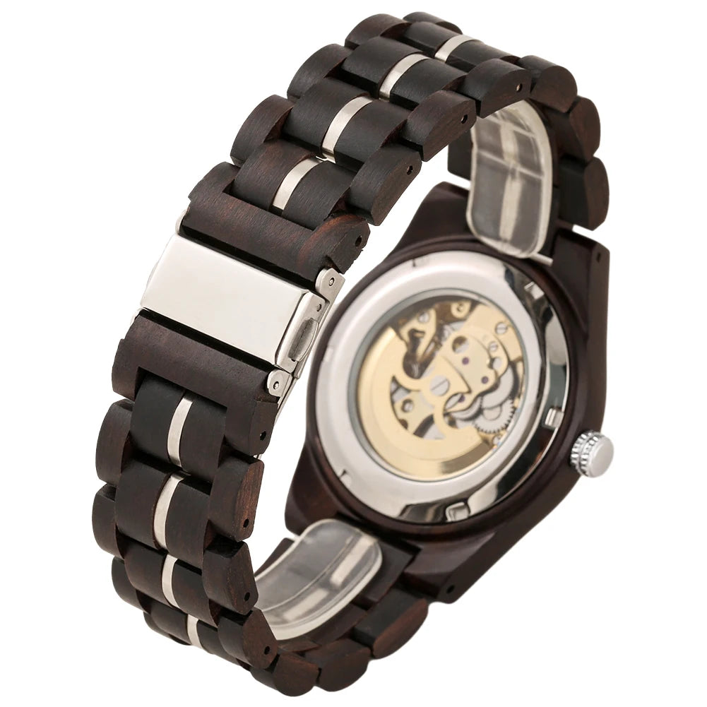 Vintage Timber Timepiece