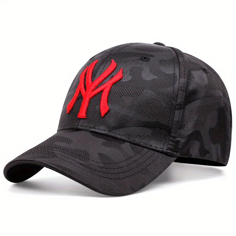 Black Camo Baseball Cap