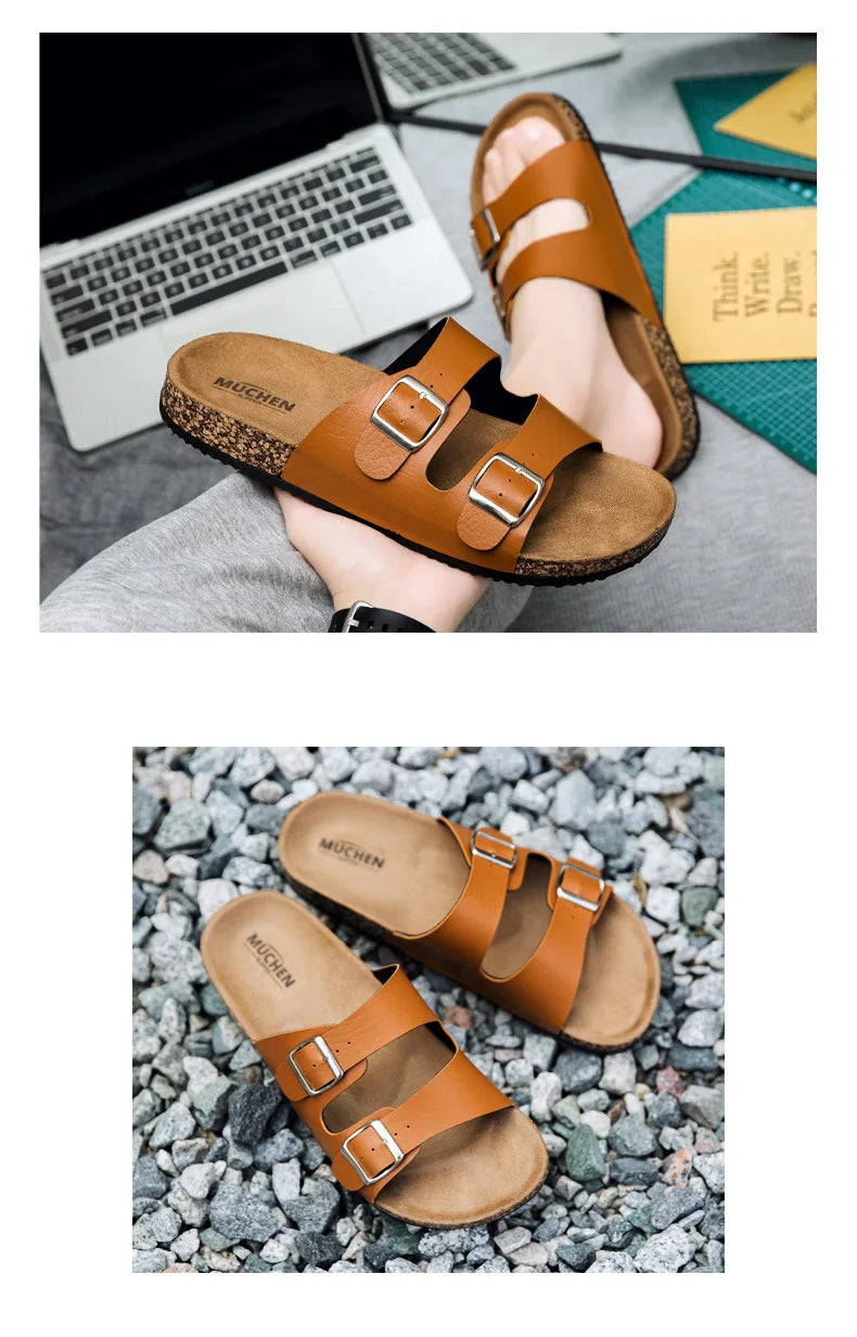 Relaxed Fit Summer Slippers